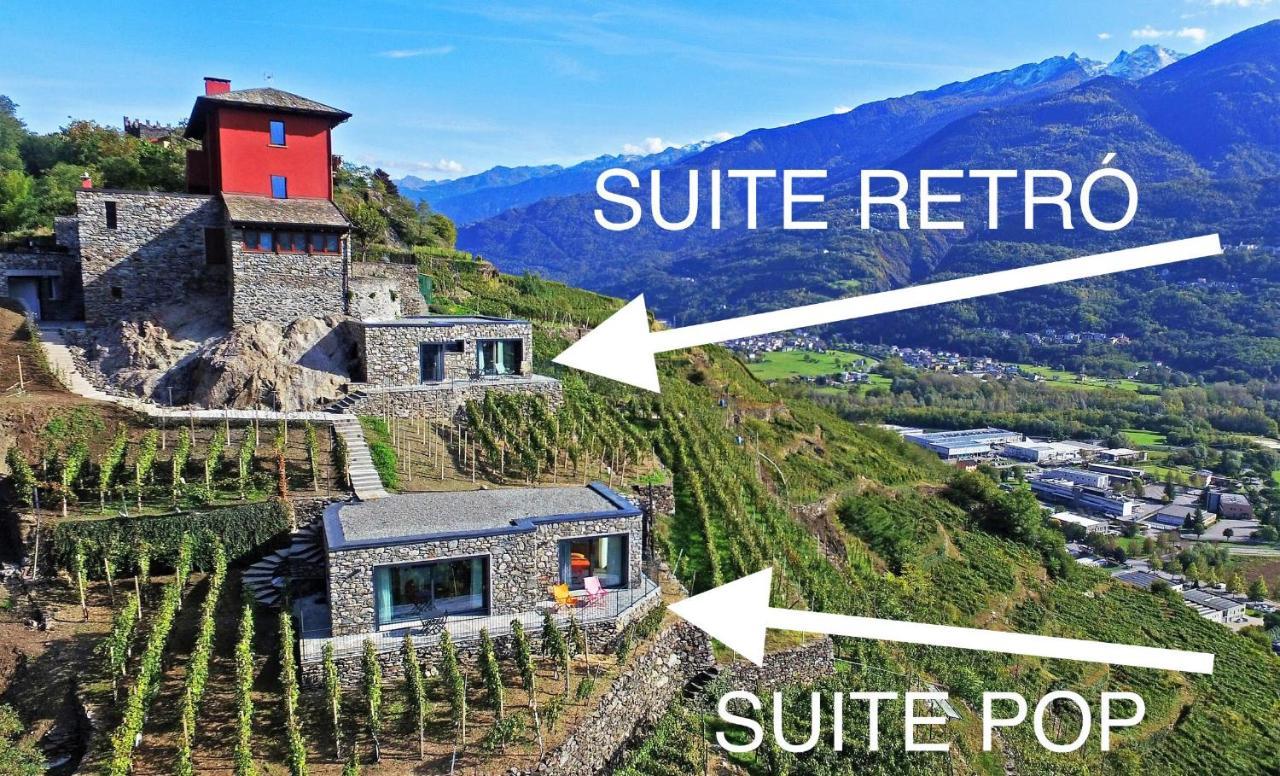 Bed and Breakfast Cà Rossa wine experience à Sondrio Extérieur photo